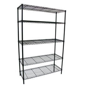 metal shelves